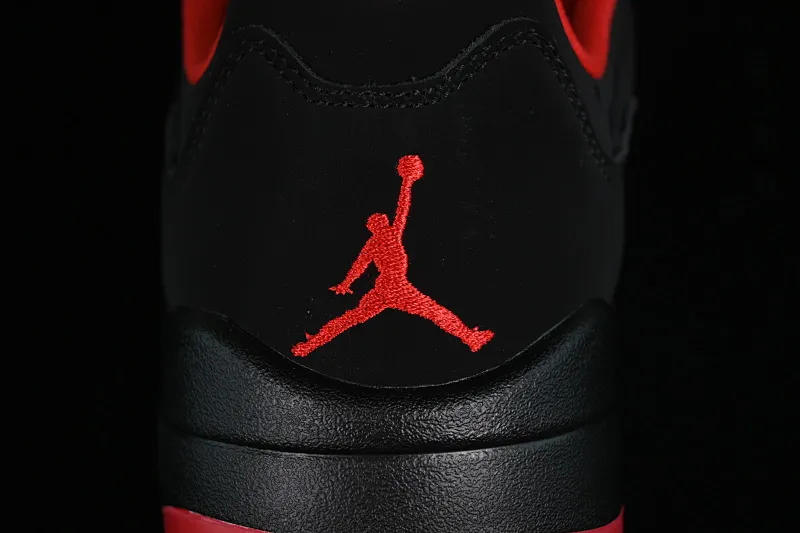 All categories Air Jordan Jordan series basketball shoes Air Jordan 5 Z version Air Jordan 5 Low "Alternate 90" AJ5 Joe 5 black and red low-top basketball shoes 819171-001